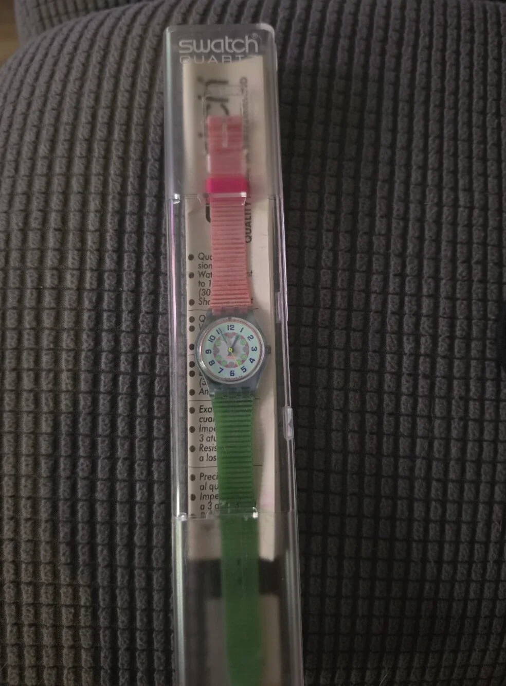 Retro 90s Swatch Lady High Heel LN116 Quartz Watch - Rare